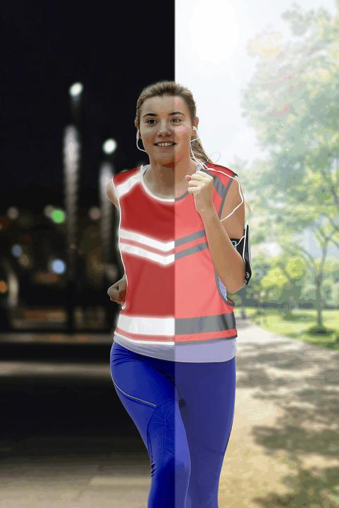 Produktbild Walser Active Touch Freizeitweste EN17353 Typ AB3 pink - Grösse S/M (M, S)