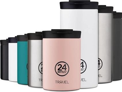 Actual product image 24 Bottles Travel Tumbler Tuxedo Black