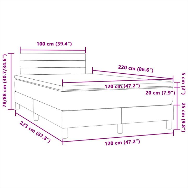 Image du produit vidaXL Marjeta (120 x 220 cm)