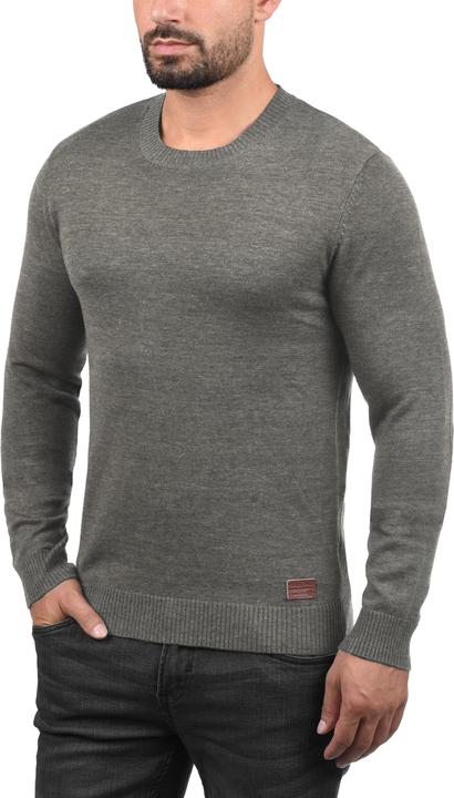 Actual product image Blend Lars Men's Jumper Knit Pullover With V-Neck Flecked (L)