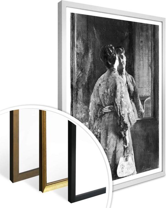 Produktbild Trenddeko Stevens - Die japanische Robe (50 x 60 cm)