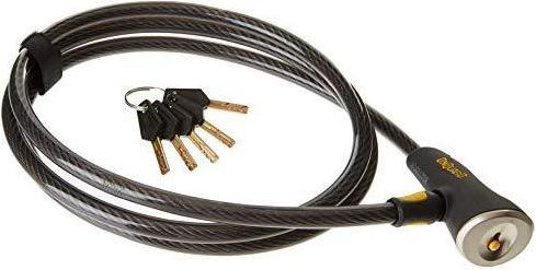 Onguard bicycle lock Akita 8037 Rope - 20mm 100cm - 5 x Keys with code (100 cm)