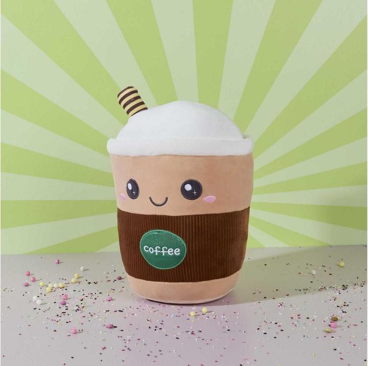 Actual product image Sombo Kawaii plush coffee (29 cm)