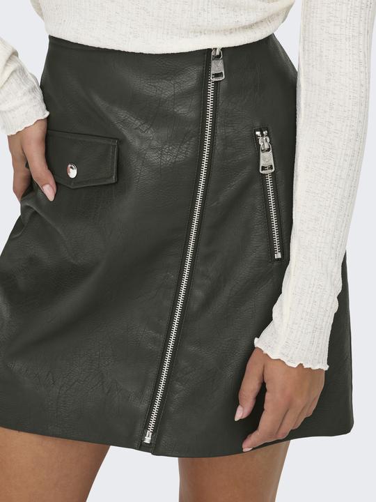 Produktbild Only ONLVERA Kunstlederrock Kunstlederrock (XS)