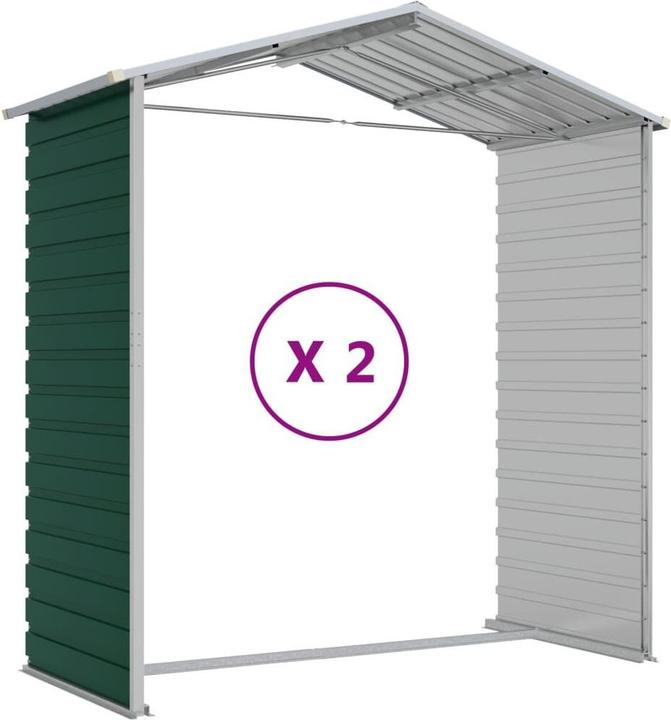 Produktbild vidaXL Gartenschuppen