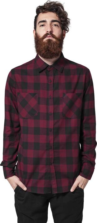 Produktbild Urban Classics Langarmhemd Checked Flanell (S)