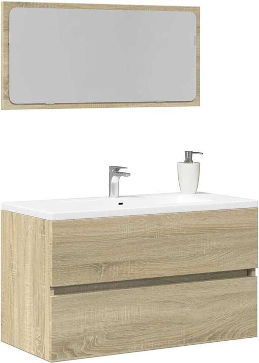 Produktbild vidaXL Badschrank mit Spiegel