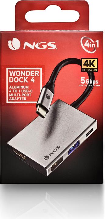 Actual product image NGS Wonder dock 4 (USB-C, 4 ports)
