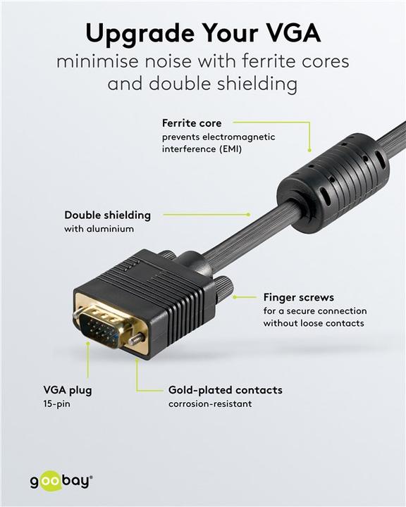 Produktbild LogiLink VGA — VGA (1.80 m, VGA)