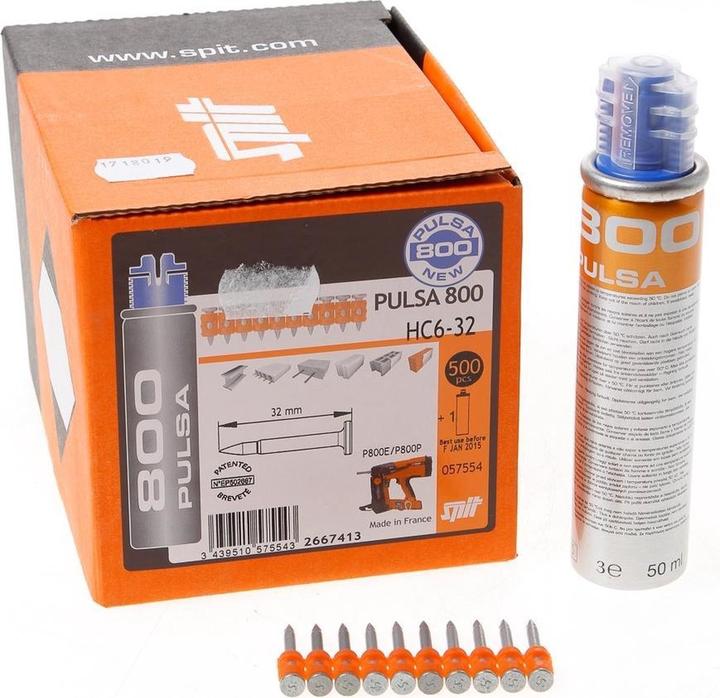 Actual product image Spit Nails (500 pcs., 32 mm)