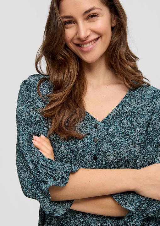 Image du produit S.Oliver Bluse Bluse mit All-over-Muster (42)