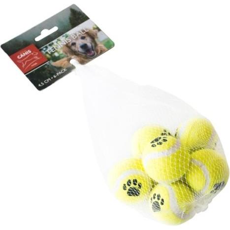 Petcare Tennisball 4,5 cm 6 pcs, Hundespielzeug