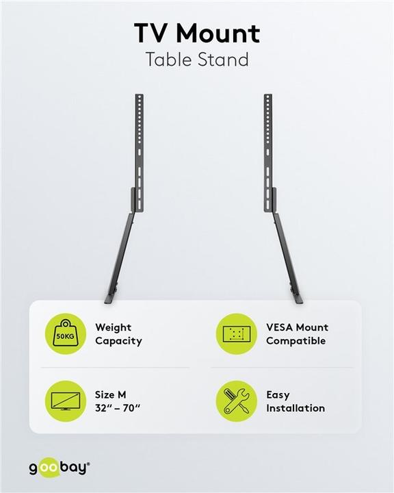Produktbild Goobay TV-Standfüsse (50 kg, 32" - 70")