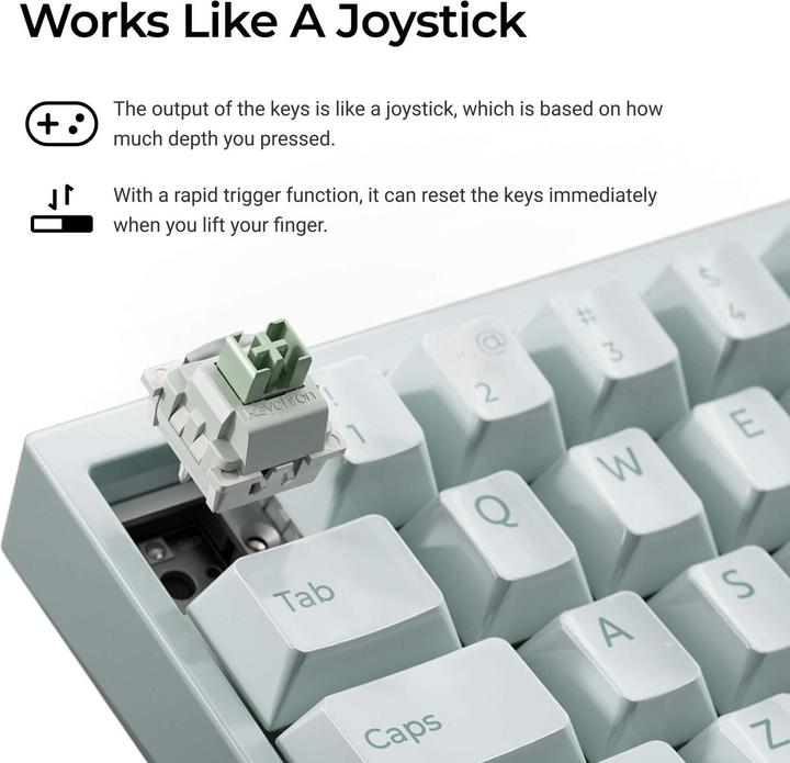 Actual product image Keychron Q16 HE 8K (CH, Cable)