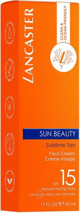Immagine prodotto Lancaster Crema Viso Protezione Solare Fattore 15 (Crema solare viso, SPF 15, 50 ml, 71 g)