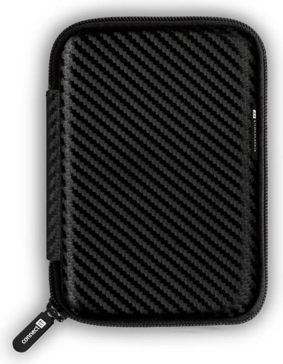 Image du produit Connectit CONNECT IT HardShellProtect Housse de protection rigide pour disque dur 2,5 pouces, carbone