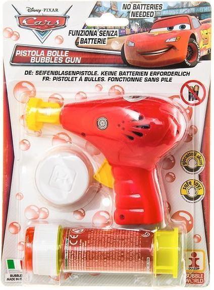 Immagine prodotto Dulcop Pistola sparabolle Disney Cars