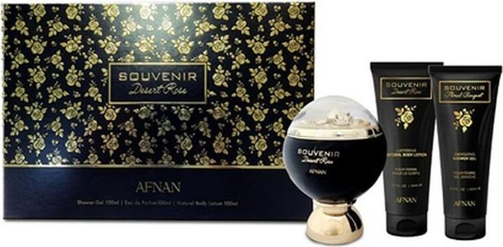 Immagine prodotto Afnan Souvenir Desert Rose - EDP 100 ml + sprchovÃ½ gel 100 ml + tÄ'lové mléko 100 ml (100 ml)