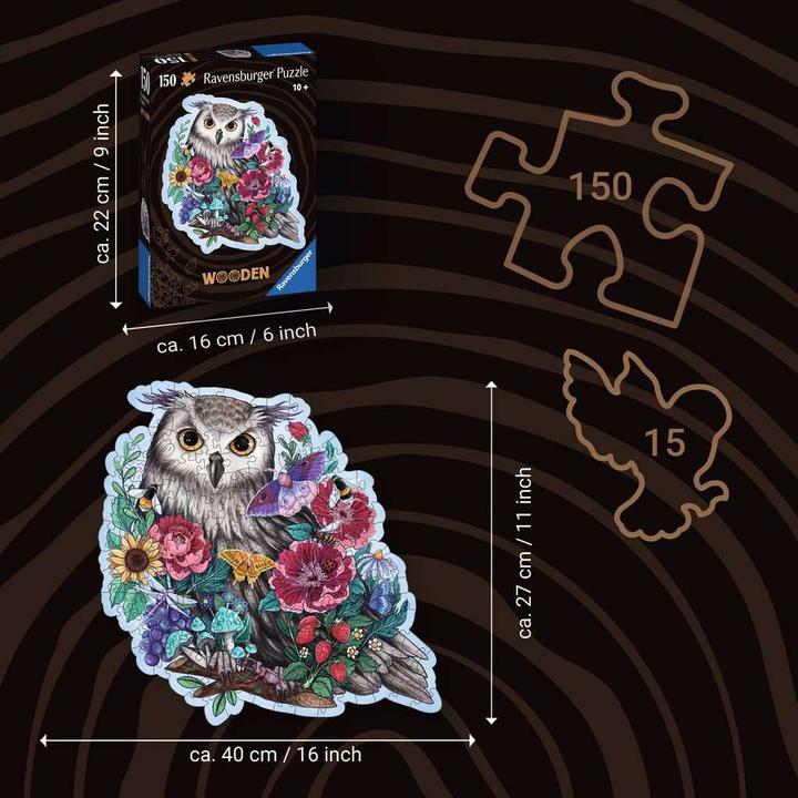 Produktbild Ravensburger Geheimnisvolle Eule (150 Teile)