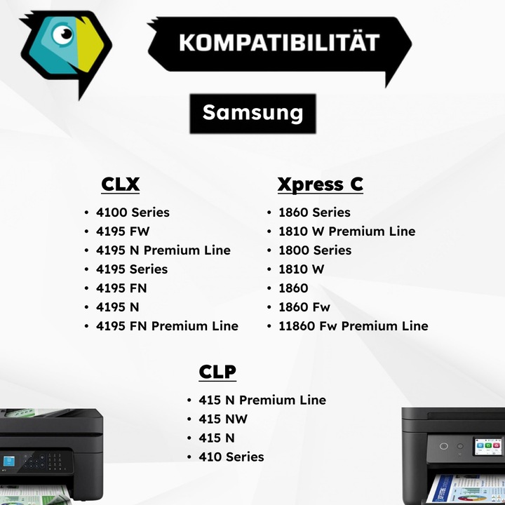 Produktbild Inkadoo Toner multipack kompatibel zu Samsung CLT-P504C/ELS / C504 / SU400A enthält 4x Tonerkartusc... (M, C, Y, BK)