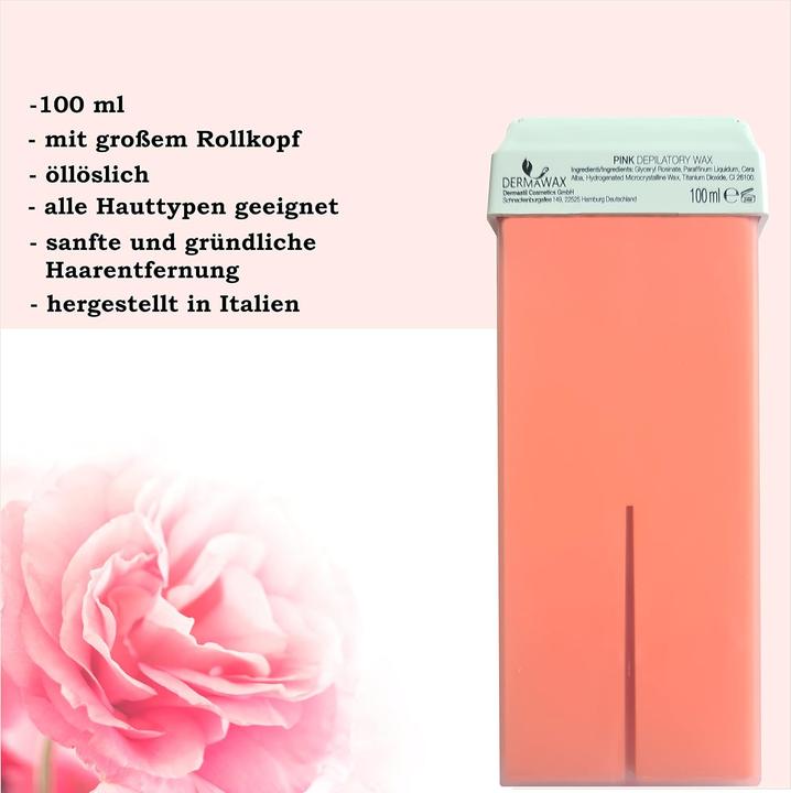 Immagine prodotto Dermawax Set scaldacera roll on (100 ml)