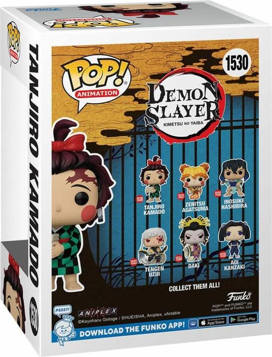 Immagine prodotto Funko Demon Slayer: Kimetsu no Yaiba POP! Animation Figur Tanjiro(Kimono) 9 cm