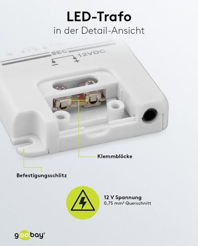 Produktbild Goobay LED-Trafo Konstantspannung SET