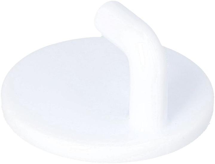 Image du produit Inofix Crochet adhésif rond, blanc, 2 pièces