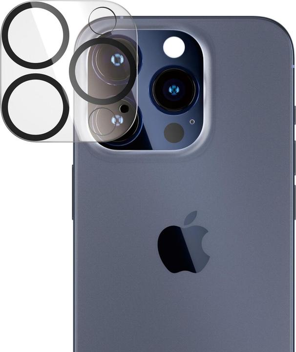 Actual product image PanzerGlass PicturePerfect Camera Lens Protector iPhone 15 Pro & Pro Max (1 Piece, Apple iPhone 15 Pro Max, Apple iPhone 15 Pro)