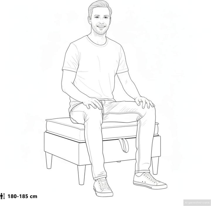 Produktbild vidaXL Modernes Sofa