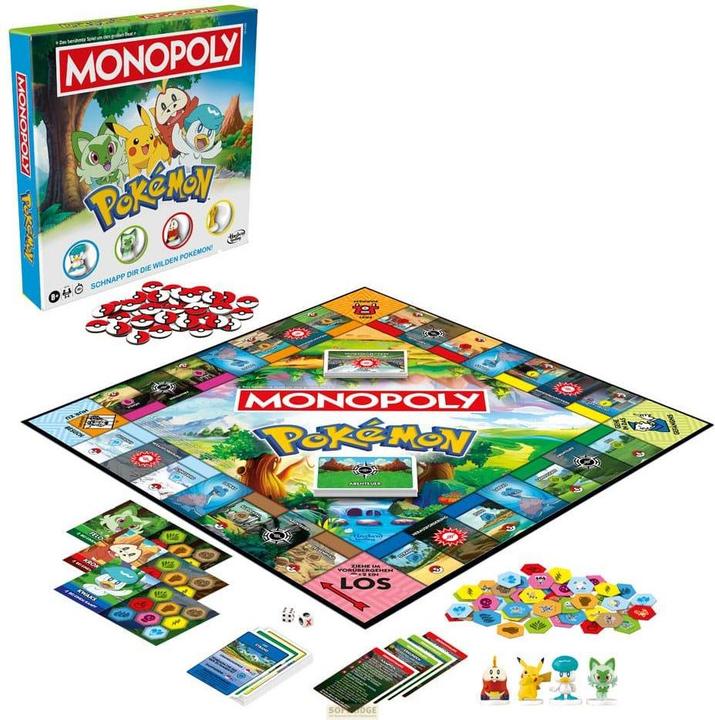 Produktbild Hasbro Gaming Monopoly Pokemon (Deutsch, 2 - 6 Spieler)