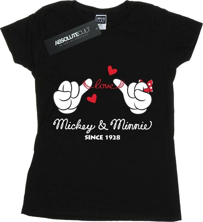 Immagine prodotto Disney Mickey Mouse Love Hands Maglietta Donna (S)