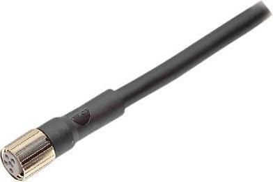 Omron Sensorkabel, M8-Buchse - Offene Enden, 4 Leiter, 5m, IP67, Schwarz