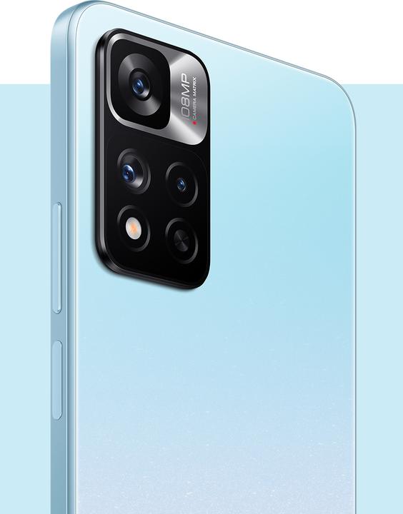 Actual product image Xiaomi Redmi Note 11 Pro+ 5G (256 GB, Star Blue, 6.67", Dual SIM, 5G)