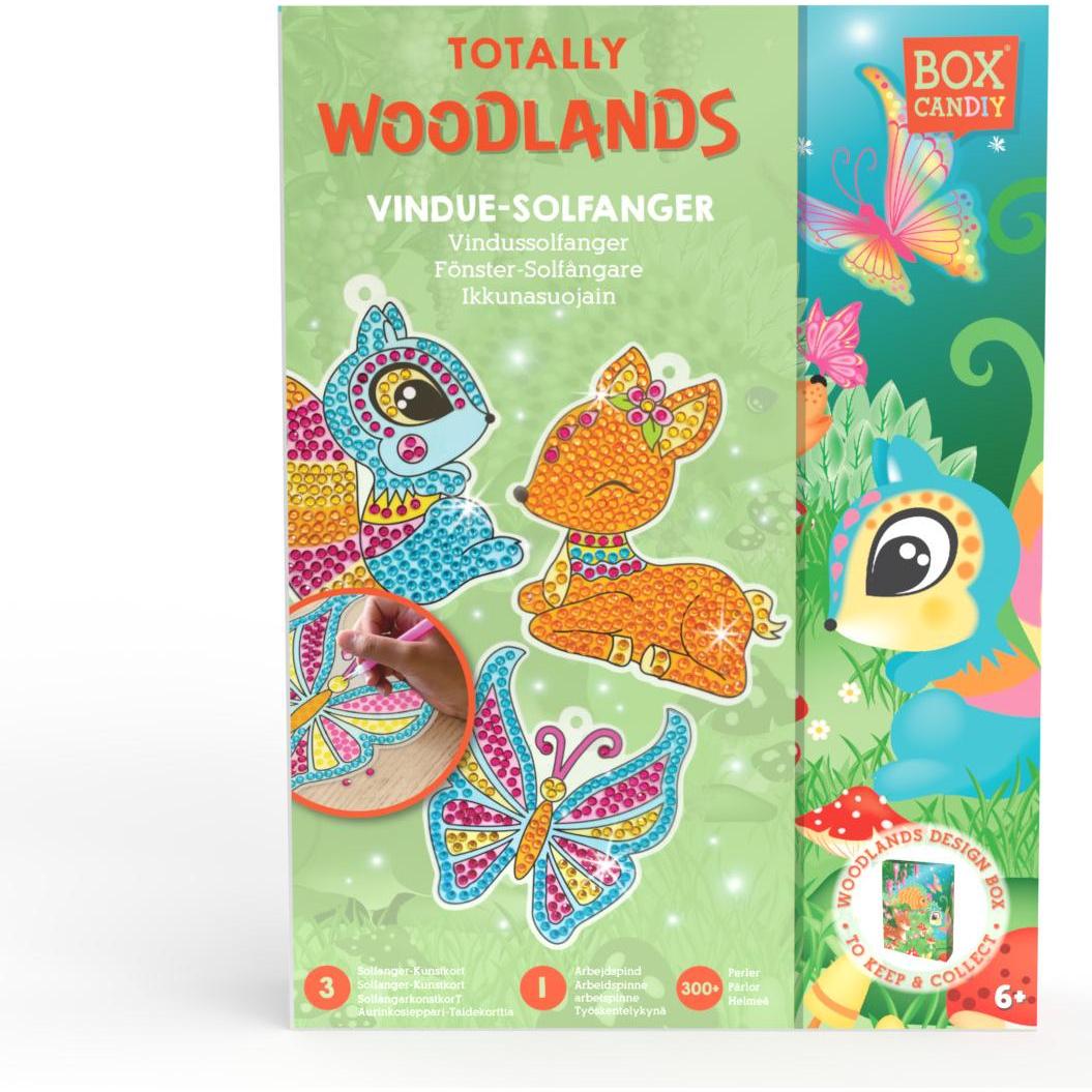 Box Candiy Totally Woodlands Window Sun Catchers - (BC-1944)