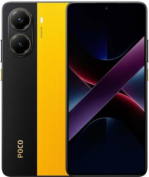 Actual product image Xiaomi Poco X7 Pro (256 GB, Yellow, 6.67", Dual SIM, 5G)