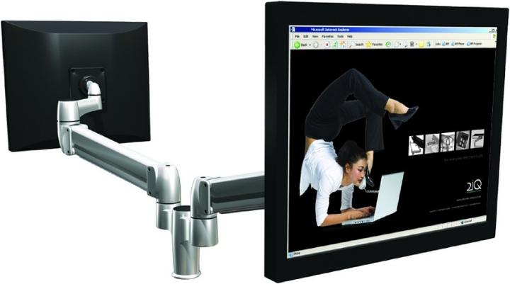 Actual product image Bakker Elkhuizen Space-arm, Dual Clamp VESA 75/100 (Table, 24", 7.50 kg)