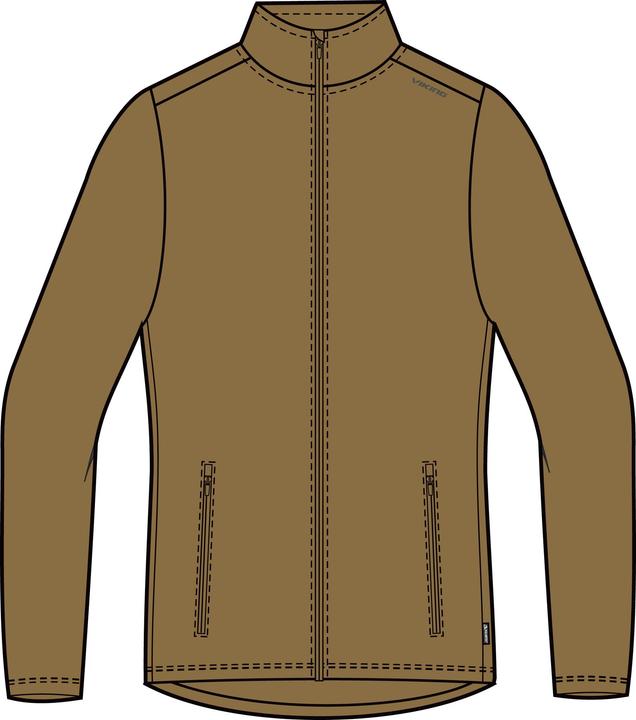 Produktbild Viking Tesero Man Polartec Herren Sweatshirt braun (L)
