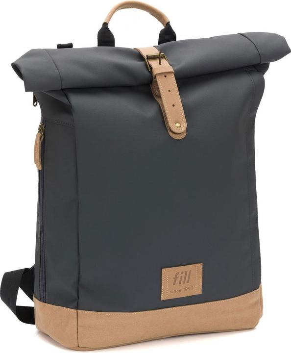 Fillikid Wickeltaschen & Wickelrucksäcke Wickeltasche Berlin im Rolltop-Design mit