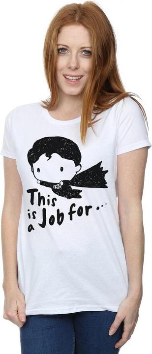 Immagine prodotto Superman This Is A Job For Sketch Maglietta Donna (XL)