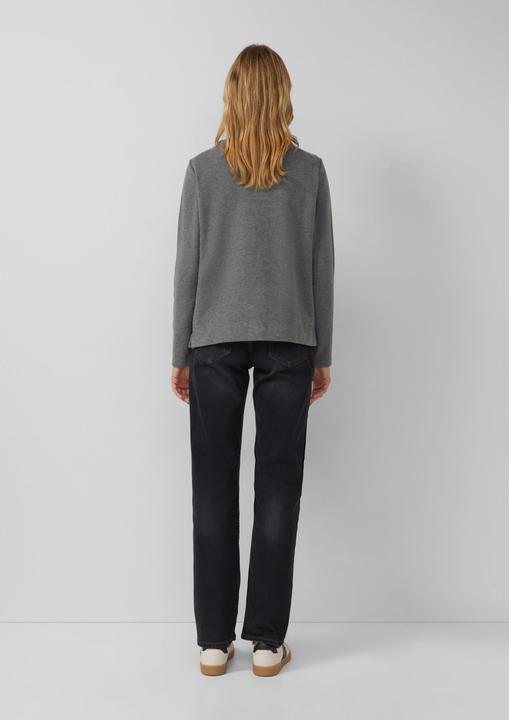 Produktbild s.Oliver Sweatshirt Weiches Sweatshirt mit Stehkragen (38)