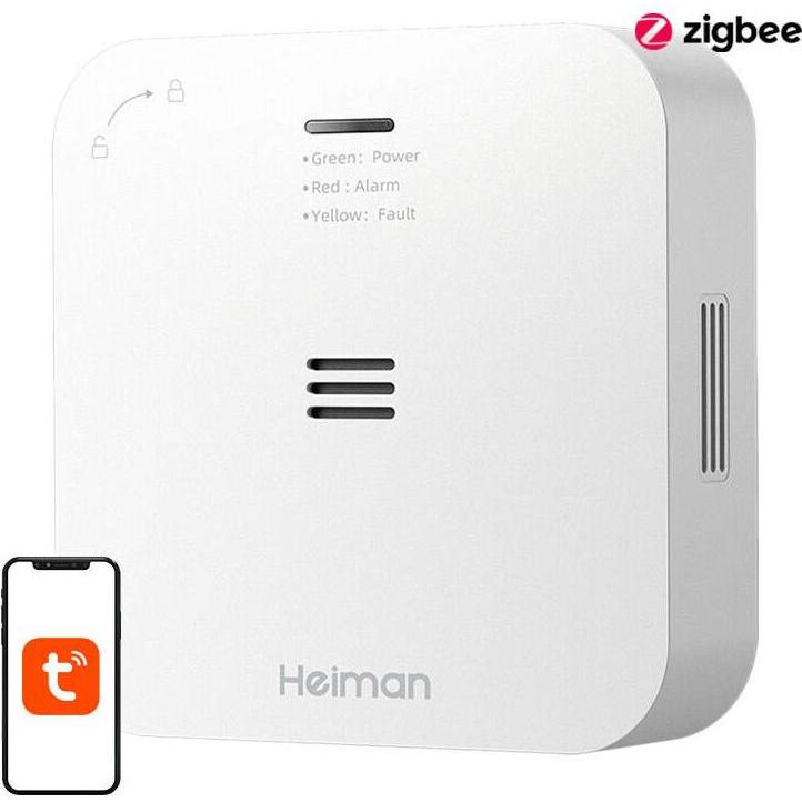 Heiman, Gefahrenmelder, Smarter Kohlenmonoxid-Alarm HS-720ES
