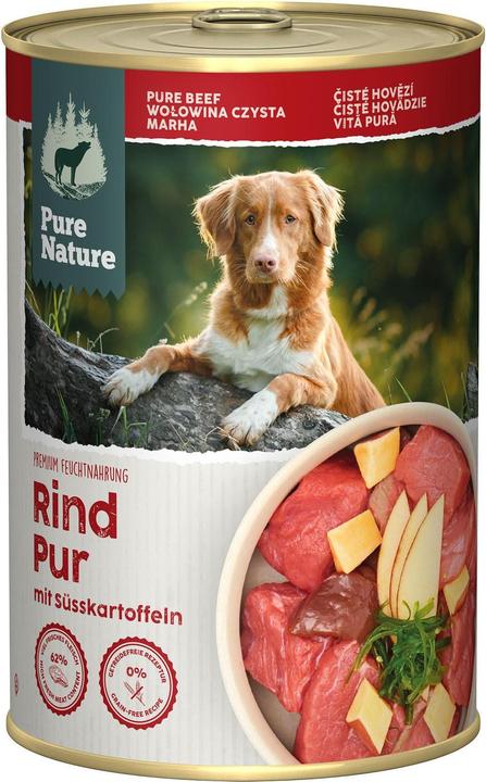 Reiner PureNature Rind Pur Ssskartoffel 400g (Adult, 6 Stk., 400 g)