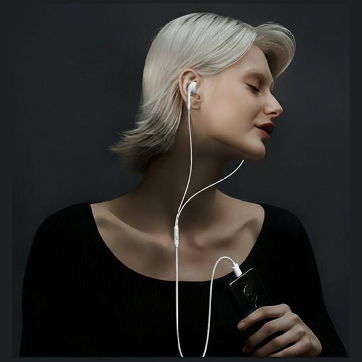 Productafbeelding Usams Stereo headphones EP-50 USB-C 1.2m white (Bedraad)