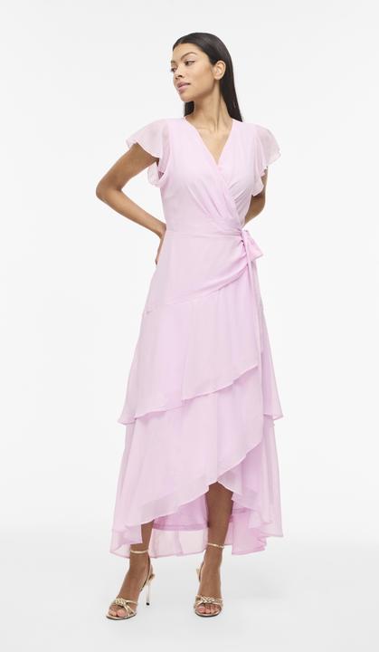 Image du produit Vila VIURA Maxi Kleid mit V-Ausschnitt (36)