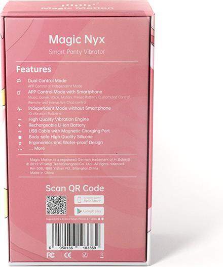 Produktbild Magic Motion Nyx Smart Panty Vibrator