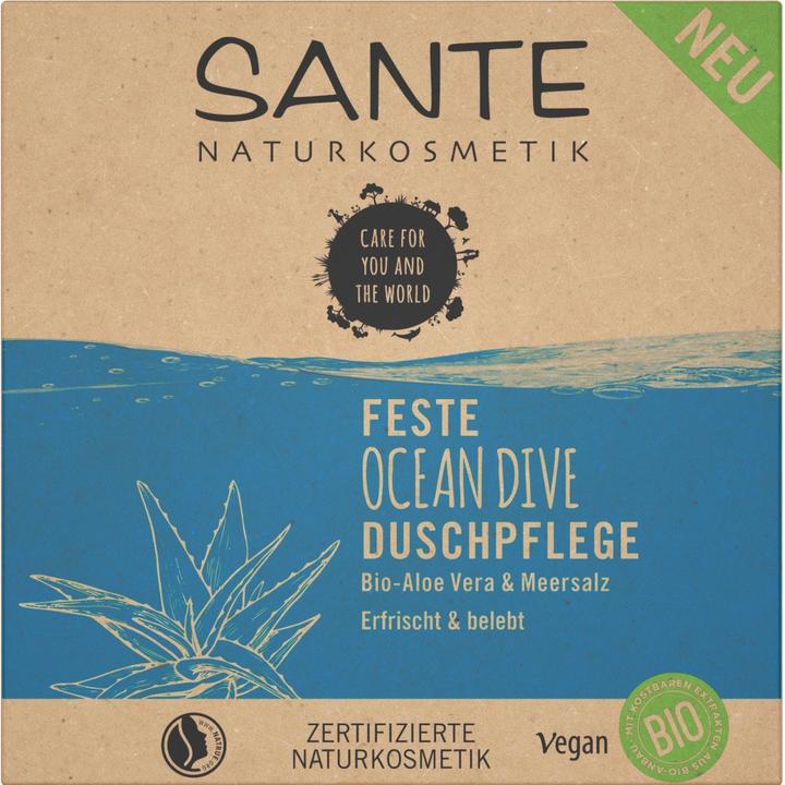 Immagine prodotto Sante Solido Ocean Dive Shower Care Organic Aloe Vera & Sea Salt