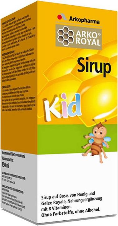 Actual product image Arkopharma Arkoroyal Junior Sirup Wachstum (1 Piece, Liquid, 232 g)
