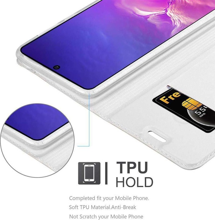 Actual product image Cadorabo Book Classy Style Cover (Samsung Galaxy A91)