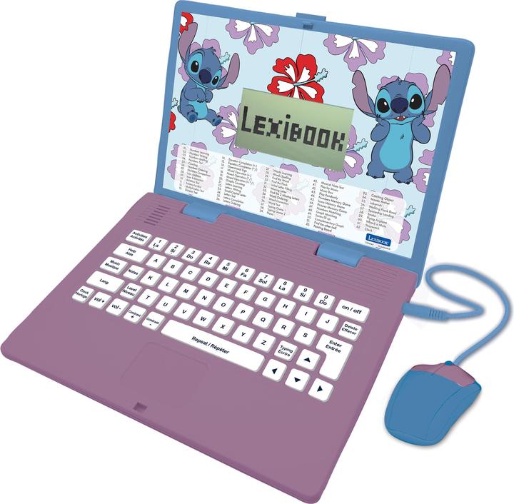 Image du produit Lexibook Disney Stitch - pädagogischer Laptop (Anglais, Français)